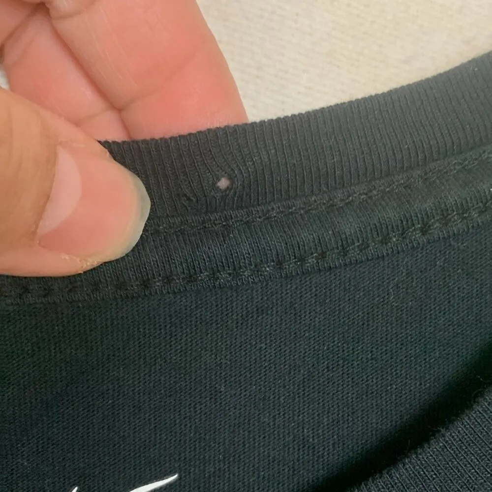 Nike women's large loose fit tee short sleeve black be a legend shirt basketball - Image 5