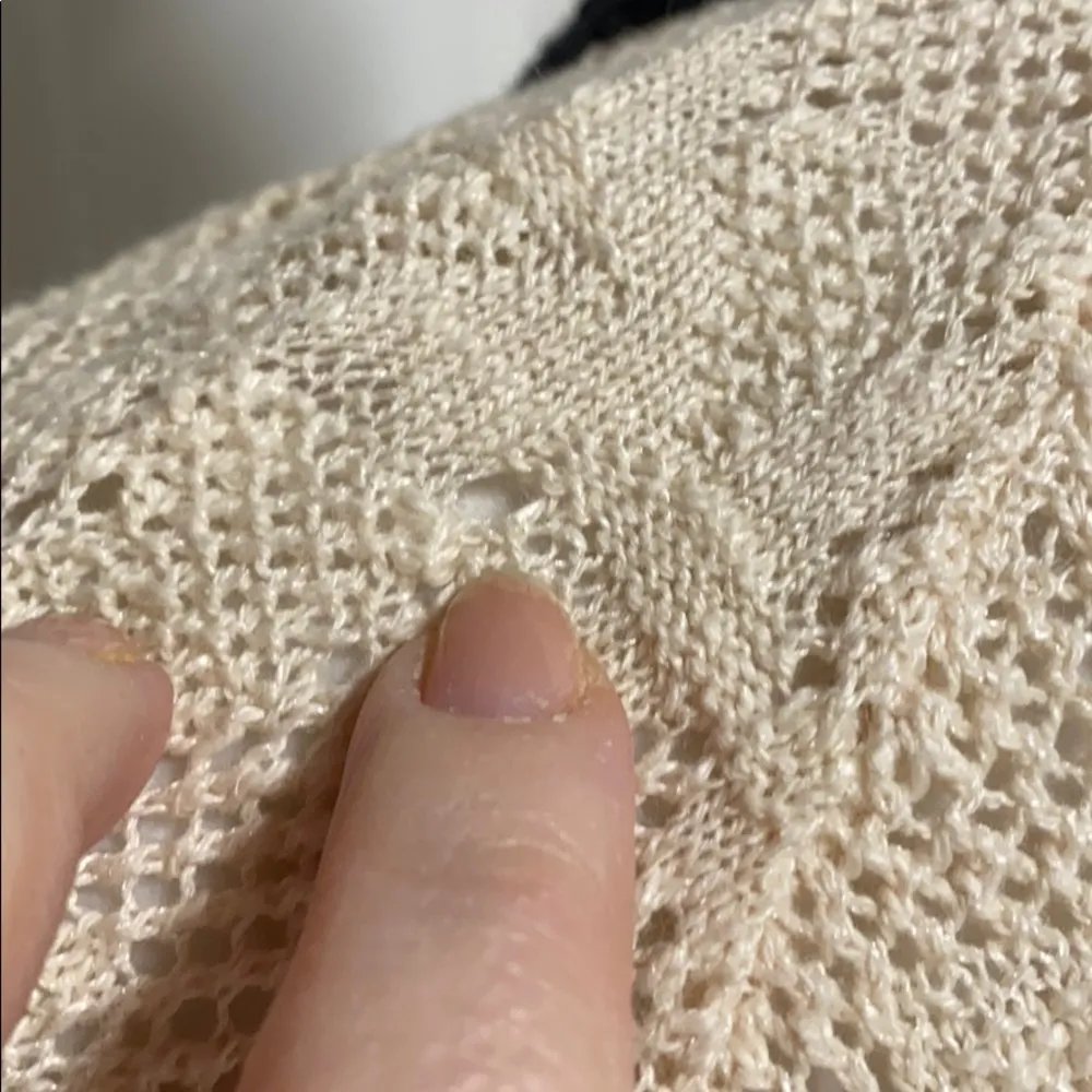 -Free People Lace Style Jacket Size Medium - Image 5