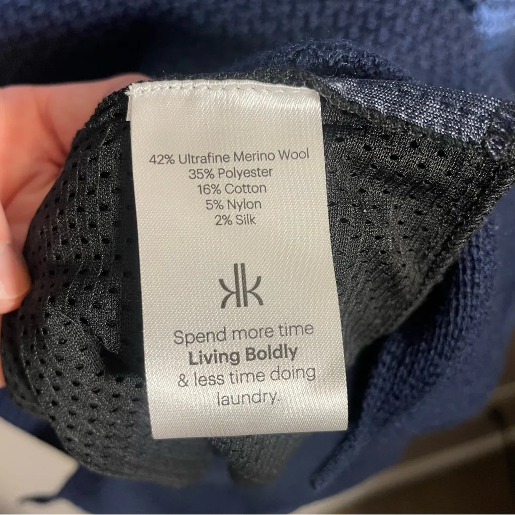 Krimson Klover Everlasting Sweater Tunic Navy Blue Striped - Image 7