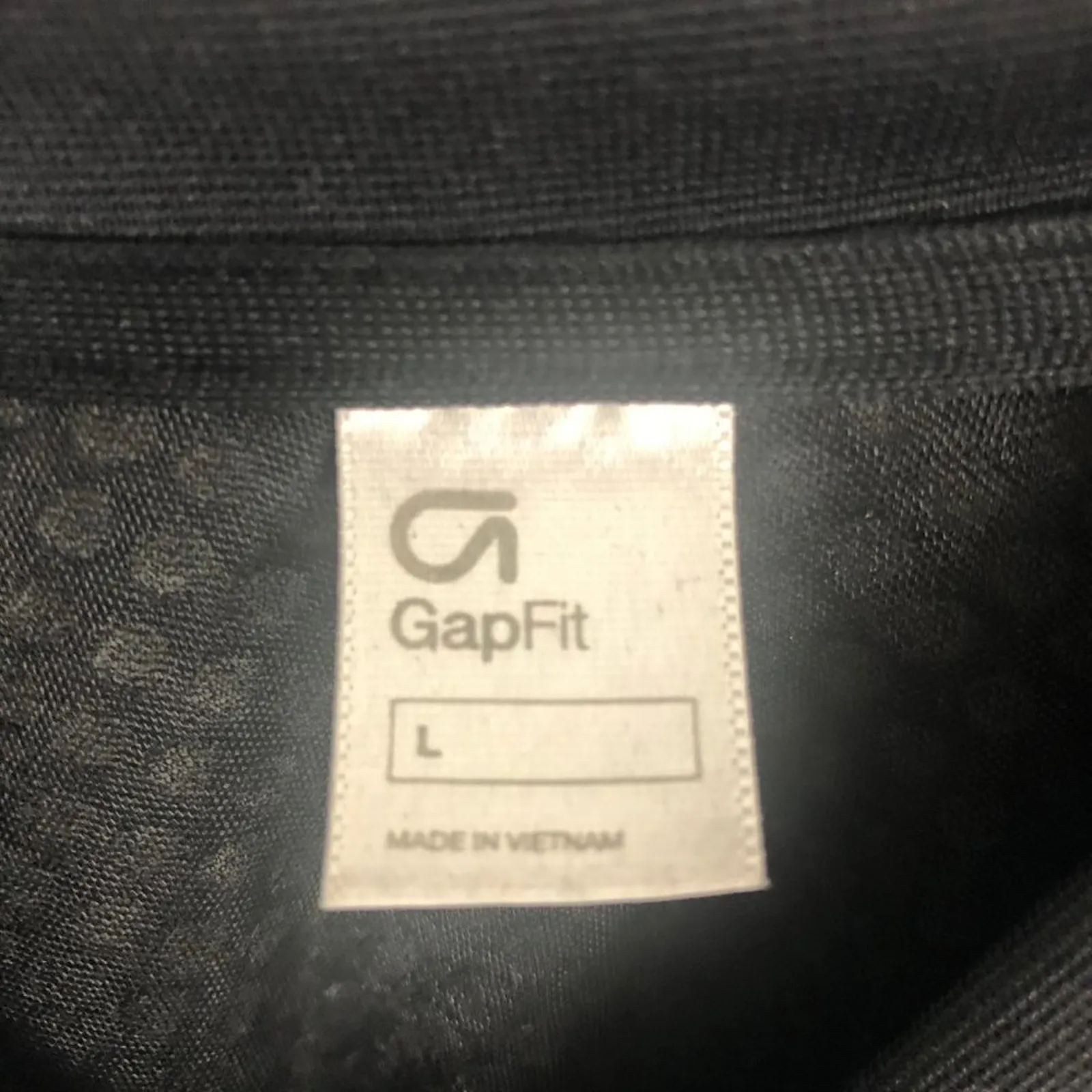 GAP I Women's Active Wear Black Zipper Jacket - Image 2