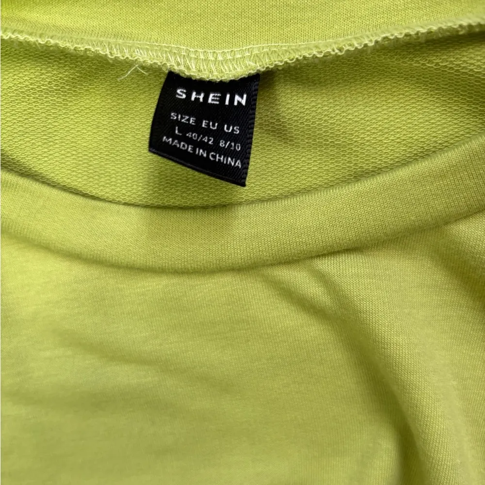 SheIn  Lime Green Two-Piece Drawstring Set - Image 4