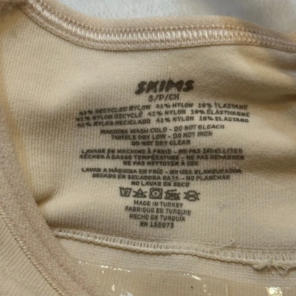 Skims Seamless Sculpt Bralette - Tan - Size Small - Image 5