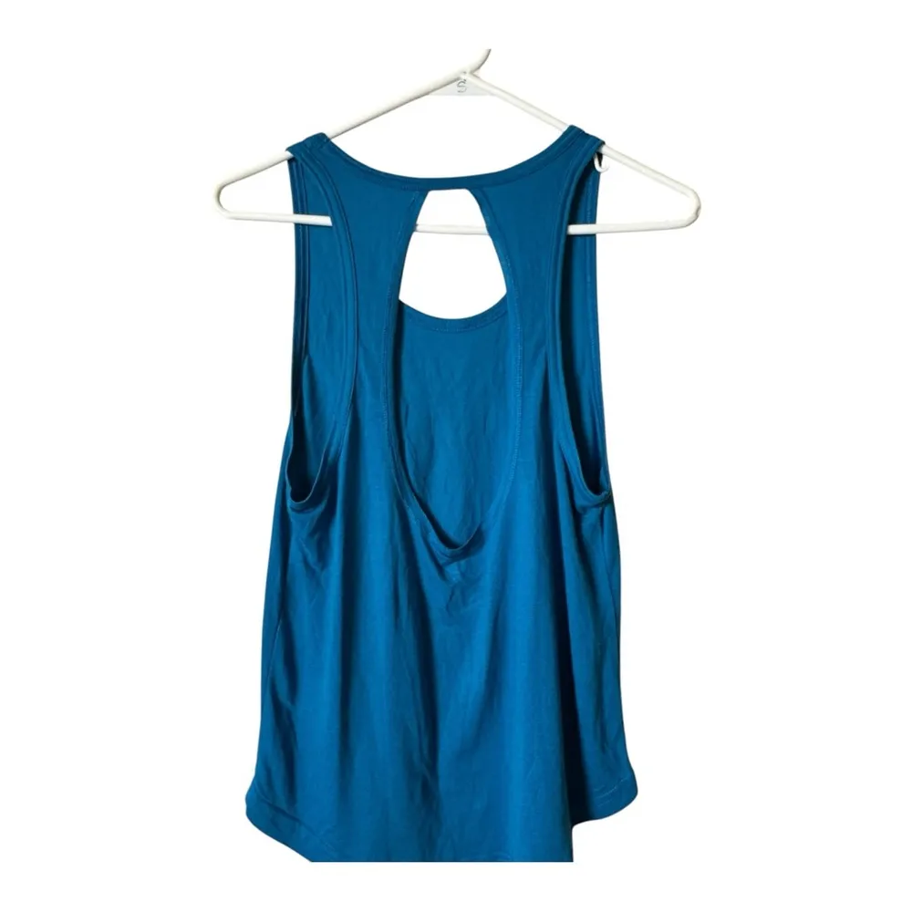 City Streets Women’s Sleeveless Open Back Miss Independence Graphic Tank Sz M - Image 4