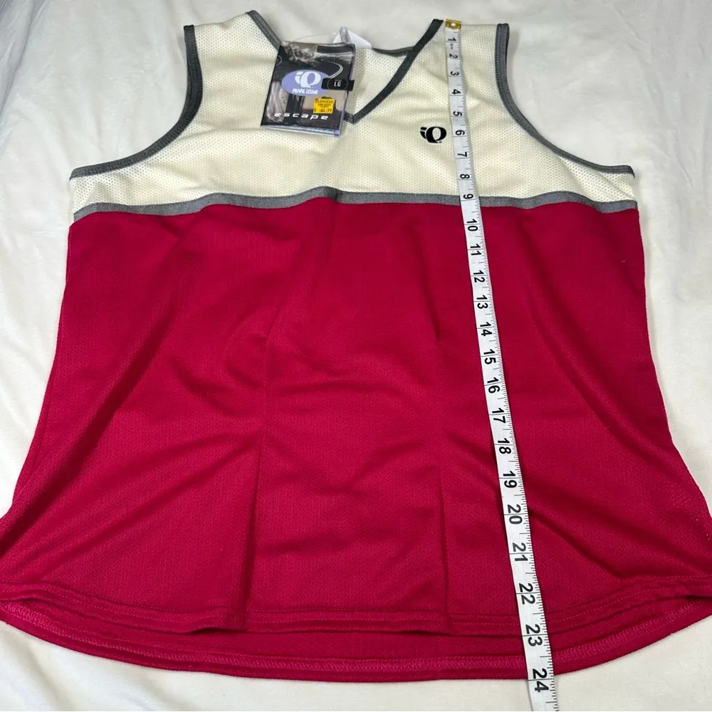 PEARL IZUMI Womens L Jersey Horizon Loose Fit Mesh Three Pocket Outdoor Cycling - Image 13