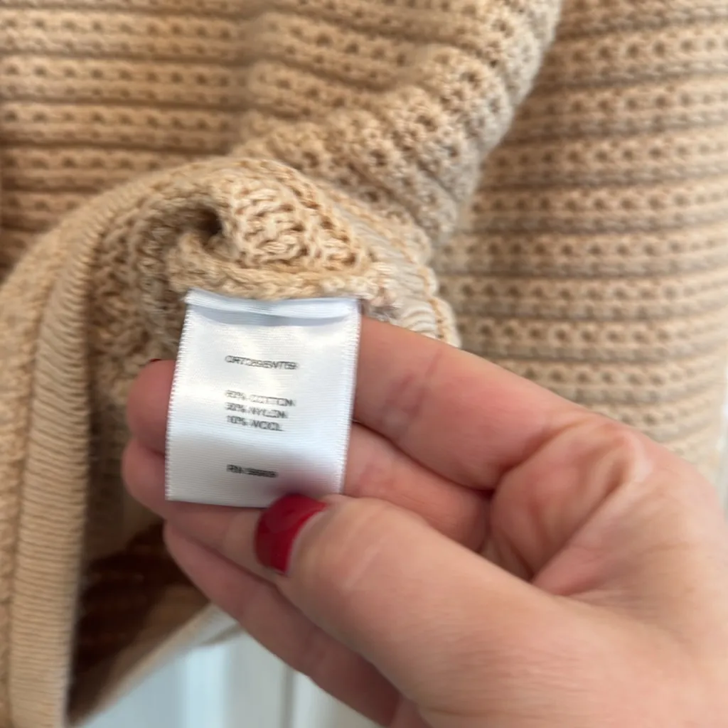 A loves A textured gold button cardigan - Image 5