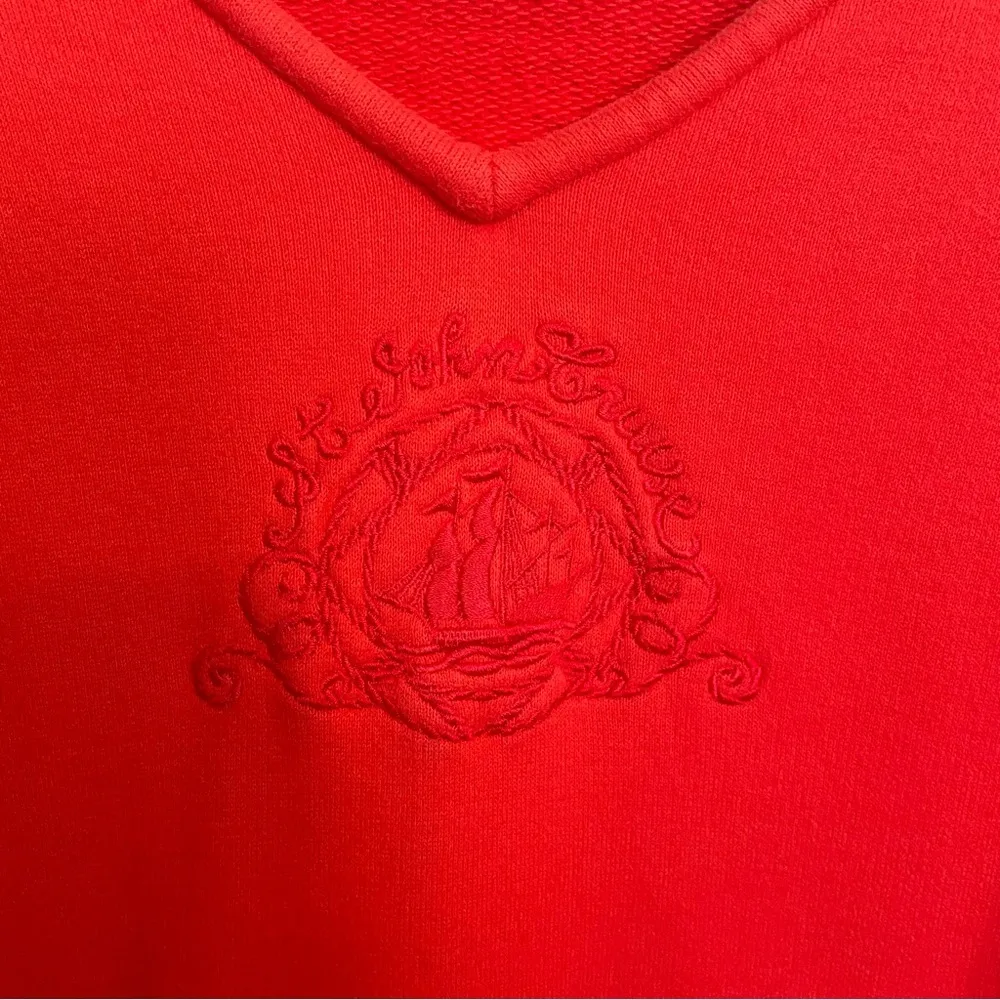 ST. JOHN SPORT embroidered logo sweatshirt made in Italy - Image 4