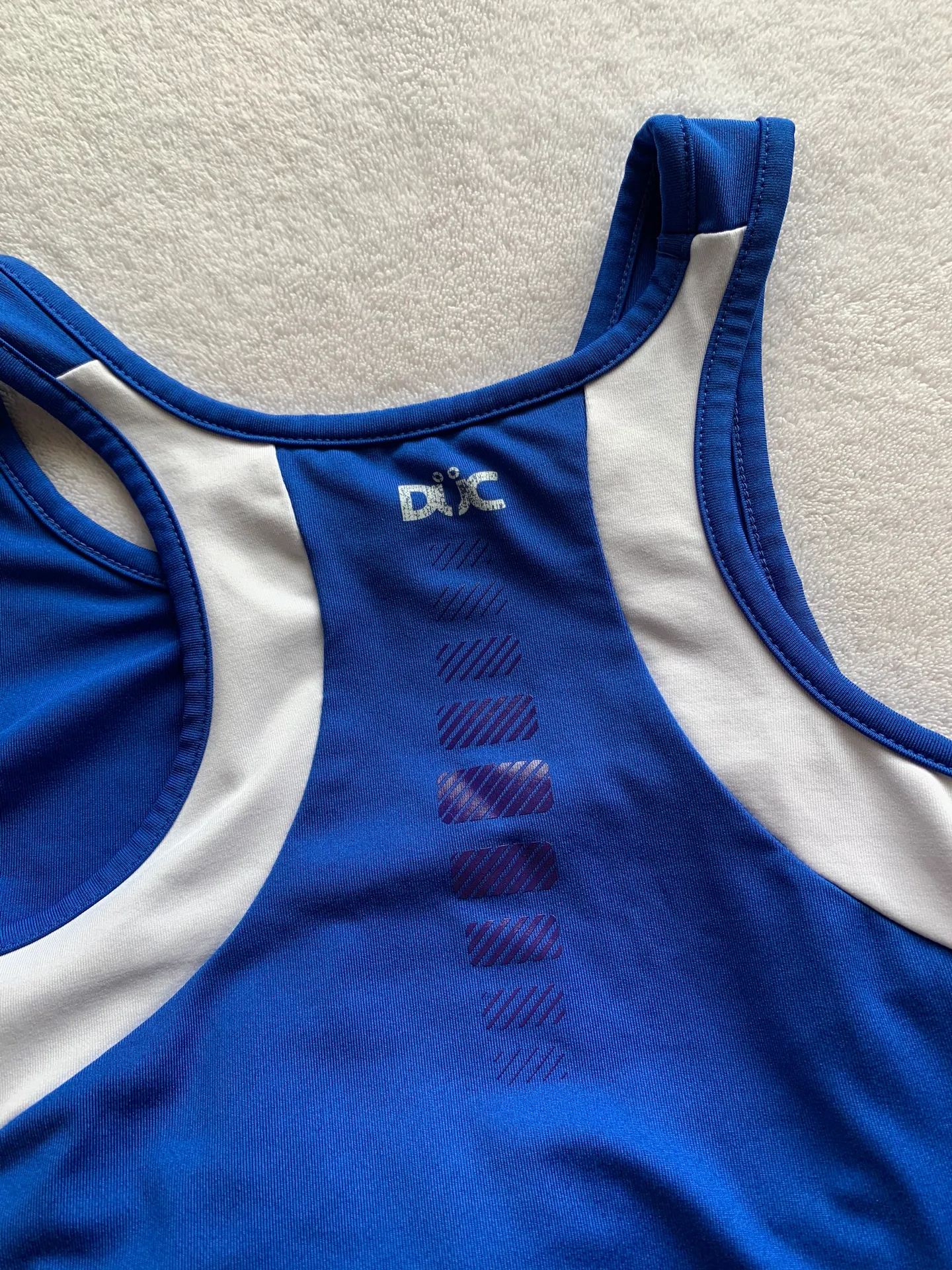 Tennis Tank Top Blue Size M - Image 4