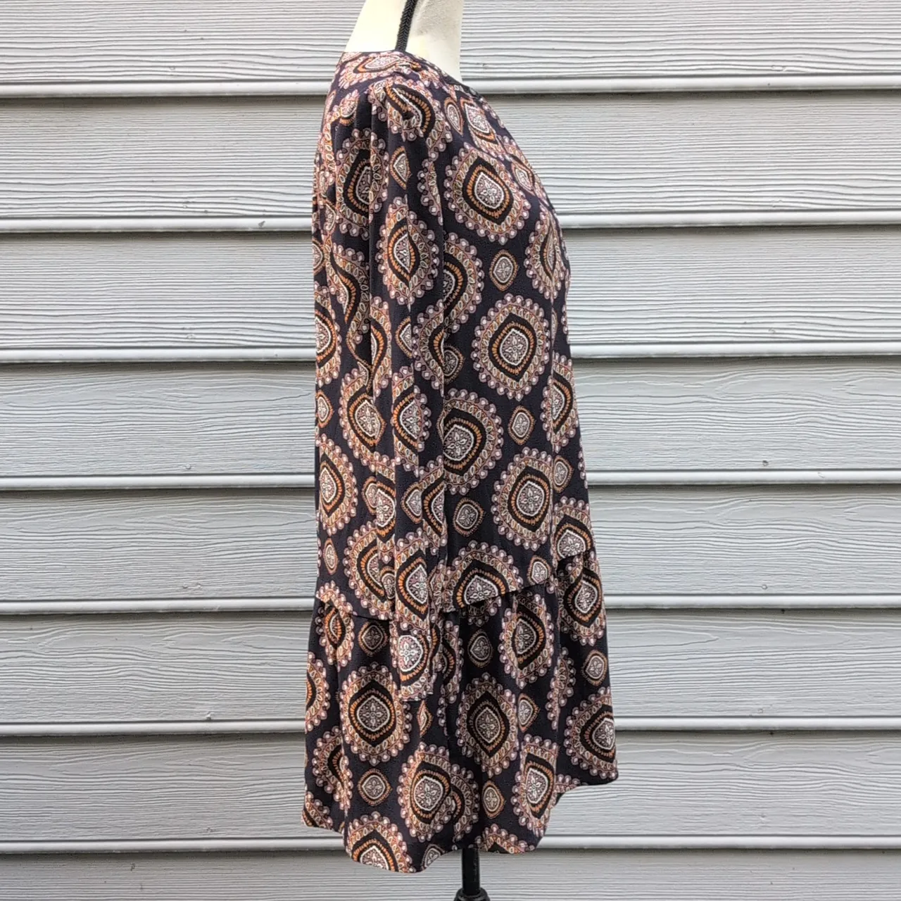 Loft Drop Waist Shift Dress | Loft Henley Long Sleeve Dress - Image 6