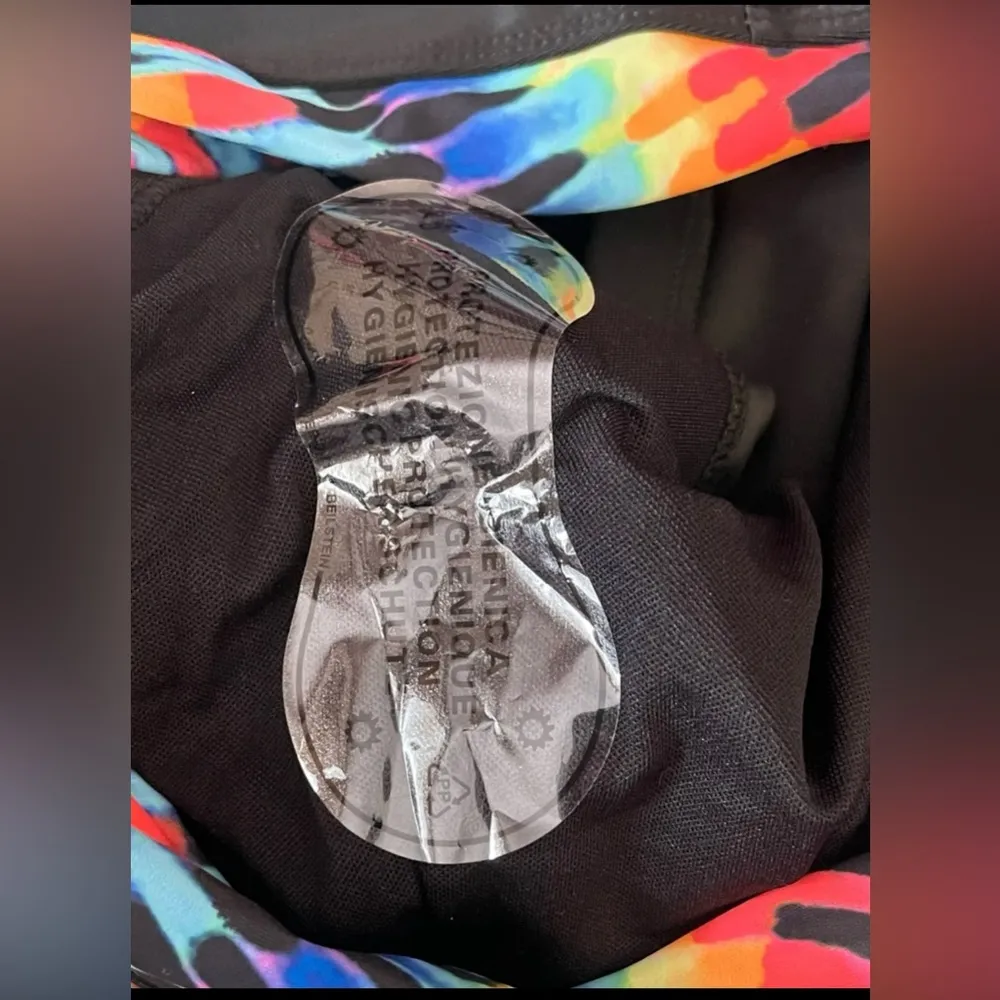 Tie dye Print Boy Short Bikini Size Large New - Image 5