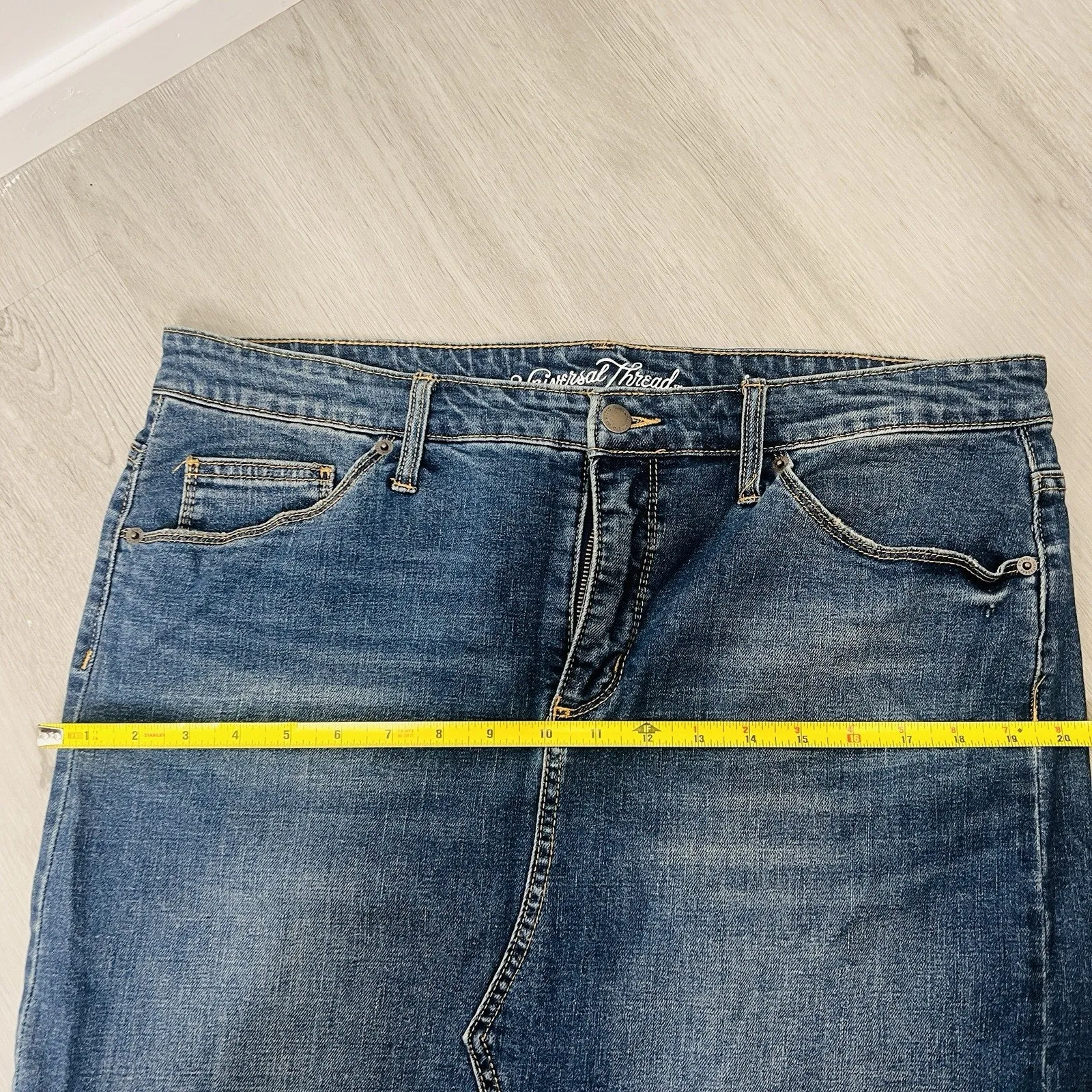 Universal Threads Universal Thread Jean Skirt XL- No Tag - Image 5
