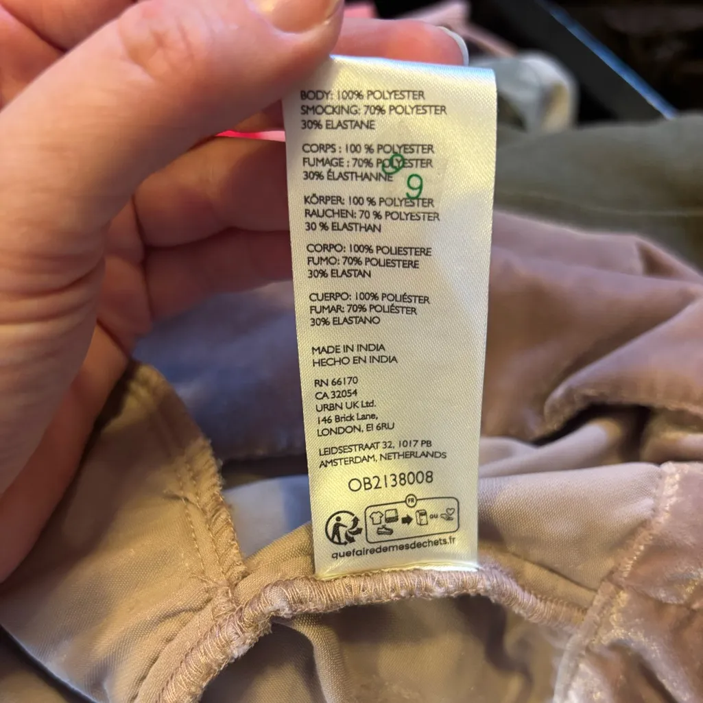 NWOT Free People Farrier Velvet Mini Dress sz XS - Image 4