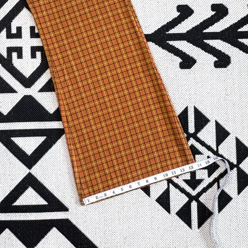 ModCloth Making Power Moves Wide Leg Plaid Pants Size 14 - Image 9