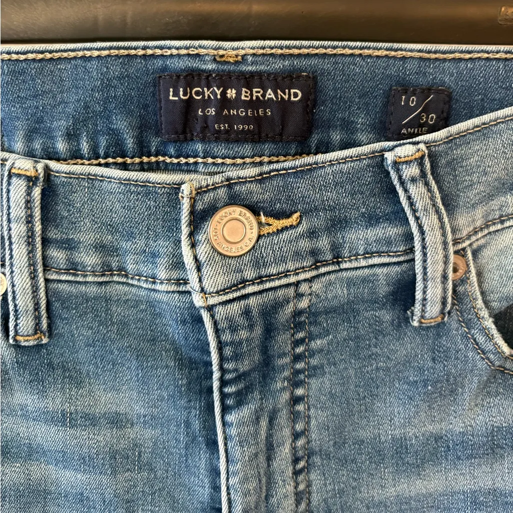 Lucky brand Women’s skinny ankle jeans 10/30 - Image 2