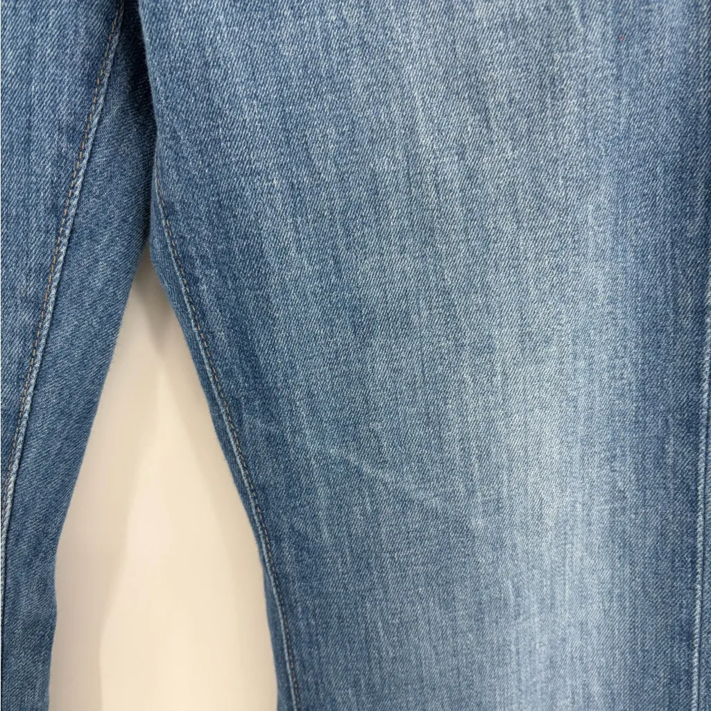 Ag Adriano Goldschmied Women's Light Blue Farrah mid rise Boot Cut Jeans size 26 - Image 6