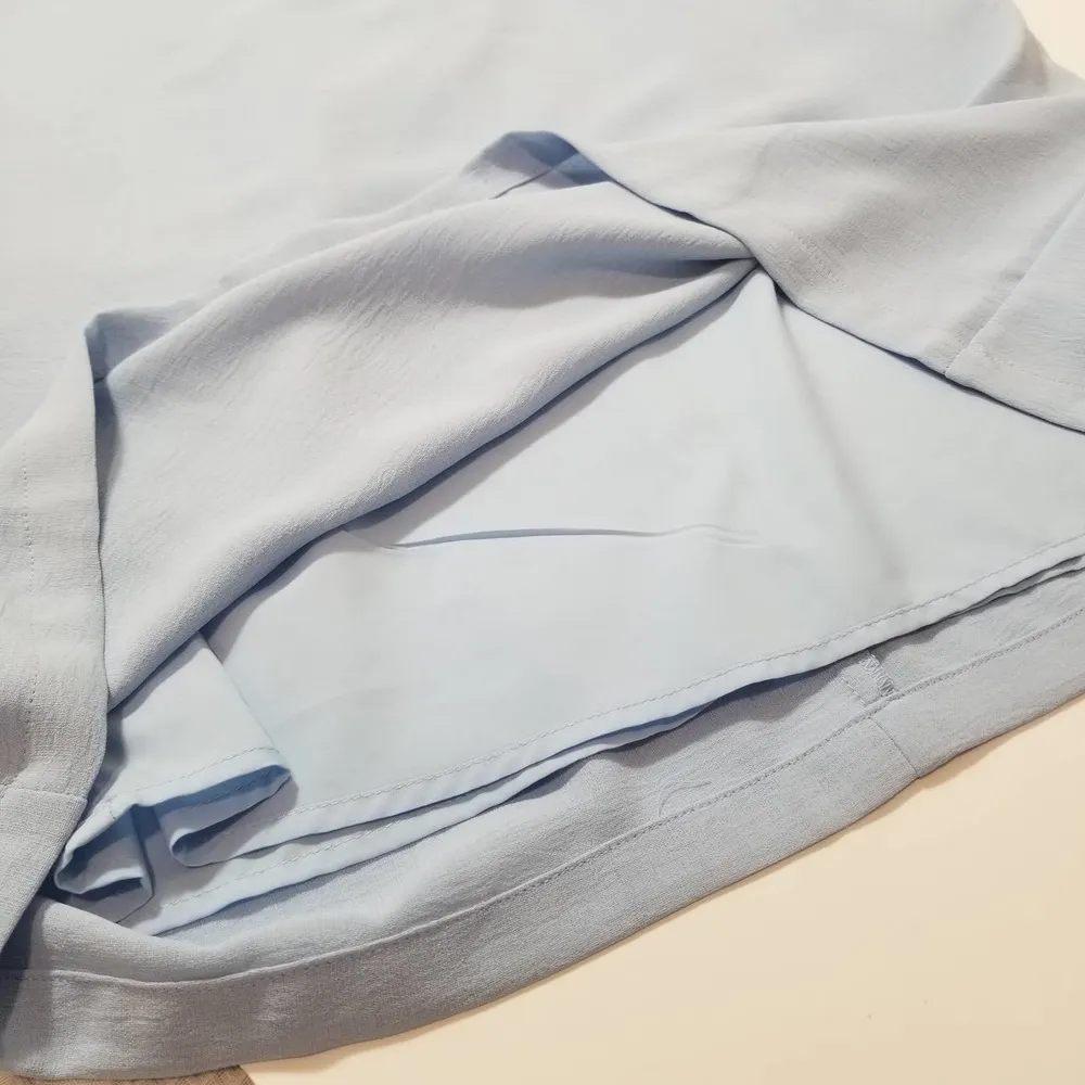 Molly Bracken Light Blue side pockets Shift Dress - Image 7