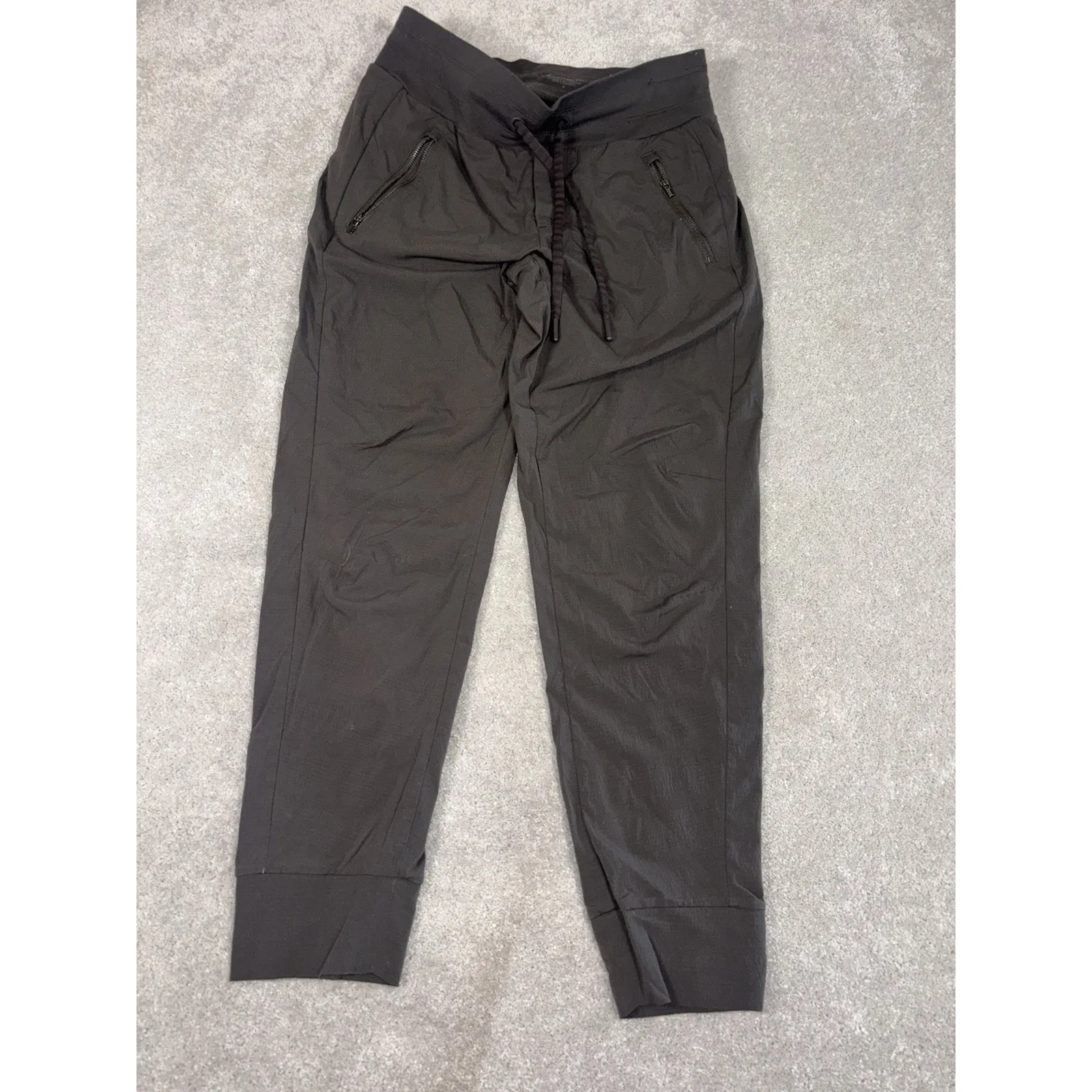 athleta Trekkie Mid Rise Legacy Jogger 4 gray - Image 2