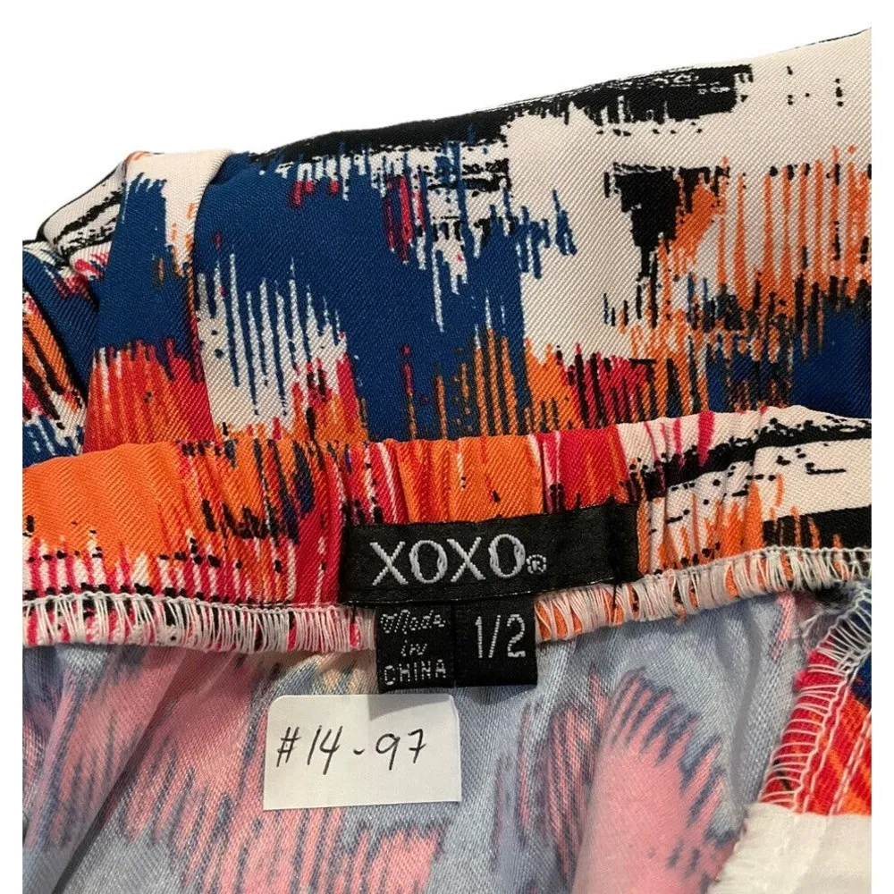 XOXO Women Junior Size 1/2 Tube Party Dress w/ Pockets Multicolor #14-97 - Image 5