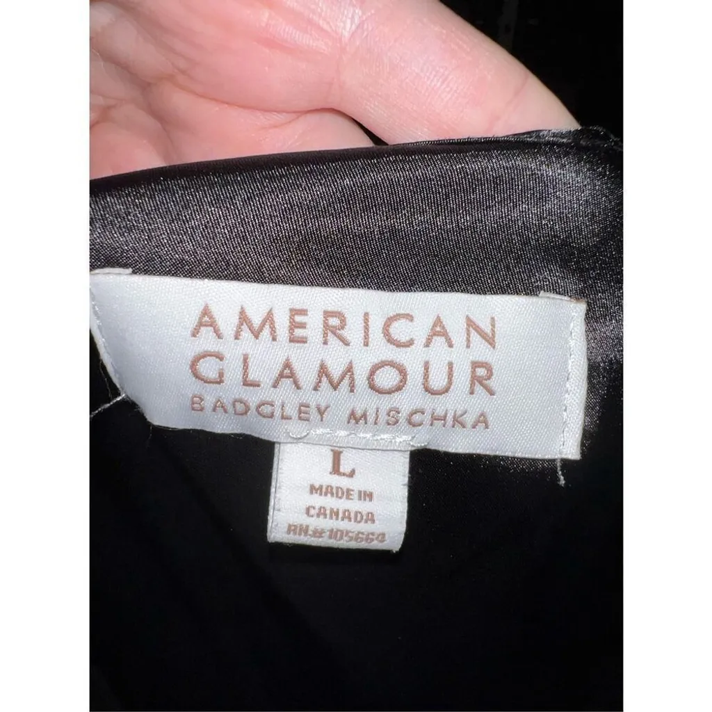 AMERICAN GLAMOUR BADGLEY MISCHKA Women’s Paisley Cardigan LARGE - Image 6