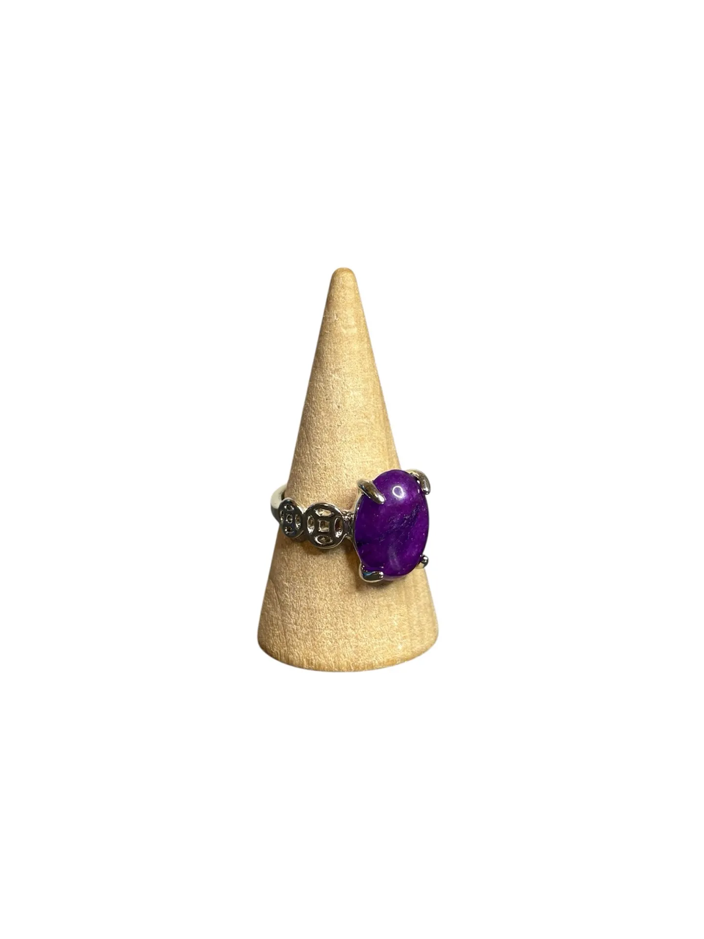 Purple Crystal Ring  - Image 2