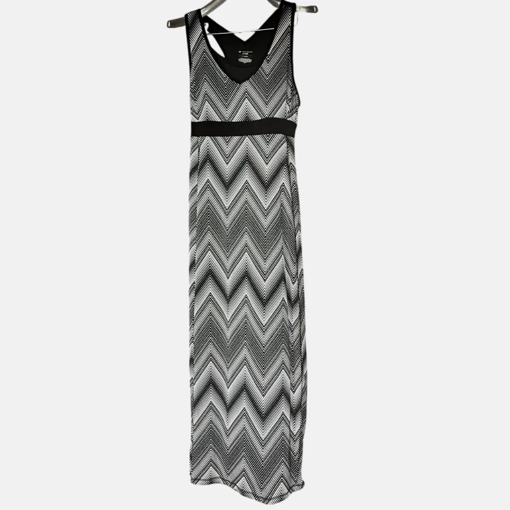 Tek Gear Dry Tek Black‎ and White Maxi Sport Dress Sz L - Image 3