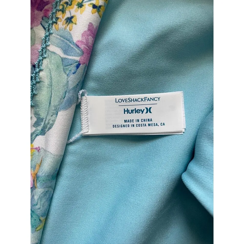 LoveShackFancy X Hurley 2pc Swim Set Hawaiian Bikini - Image 6