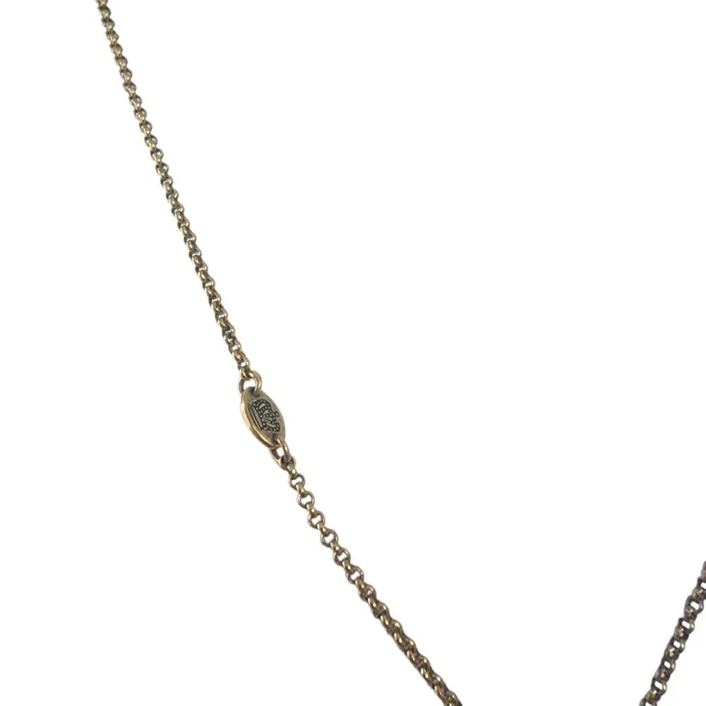 Juicy Couture Gold Tone Heart Locket Necklace & Box - Image 4