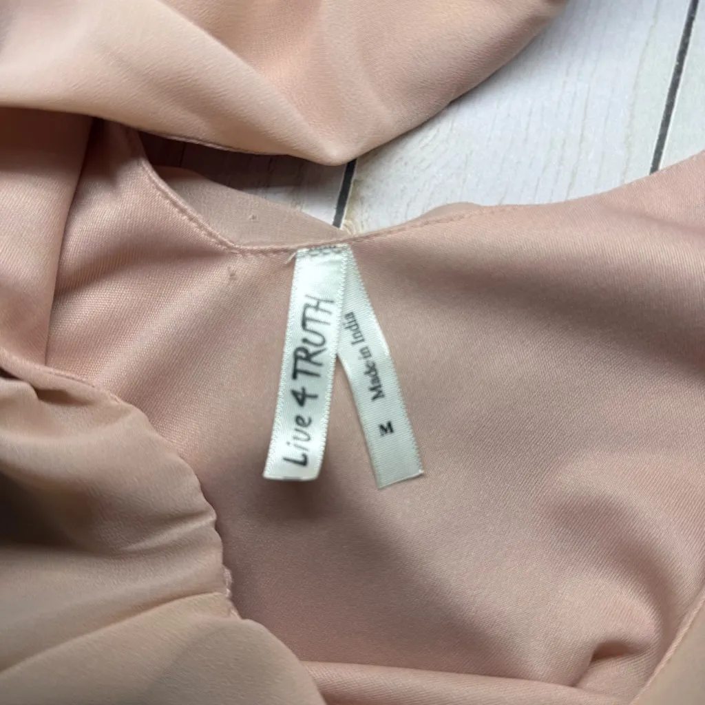 Live 4 Truth Pink Ruffle Mini Dress - Image 3