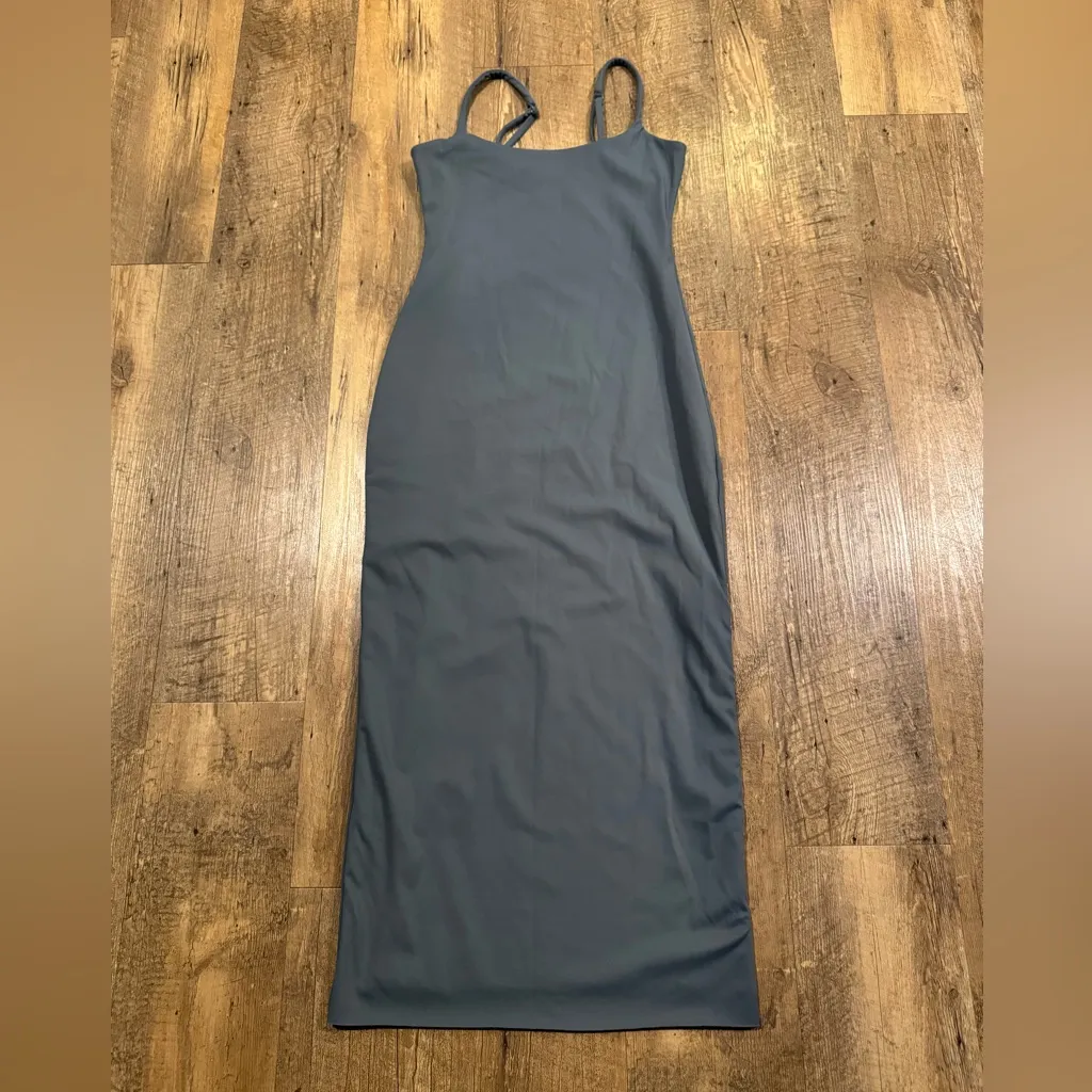 Open Eidt Smooth Edit Strappy Midi Slipdress - Image 3