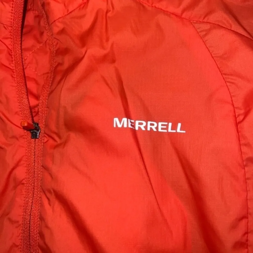Merrell Red Orange Primaloft Jacket‎ XS Full Zip - Image 2