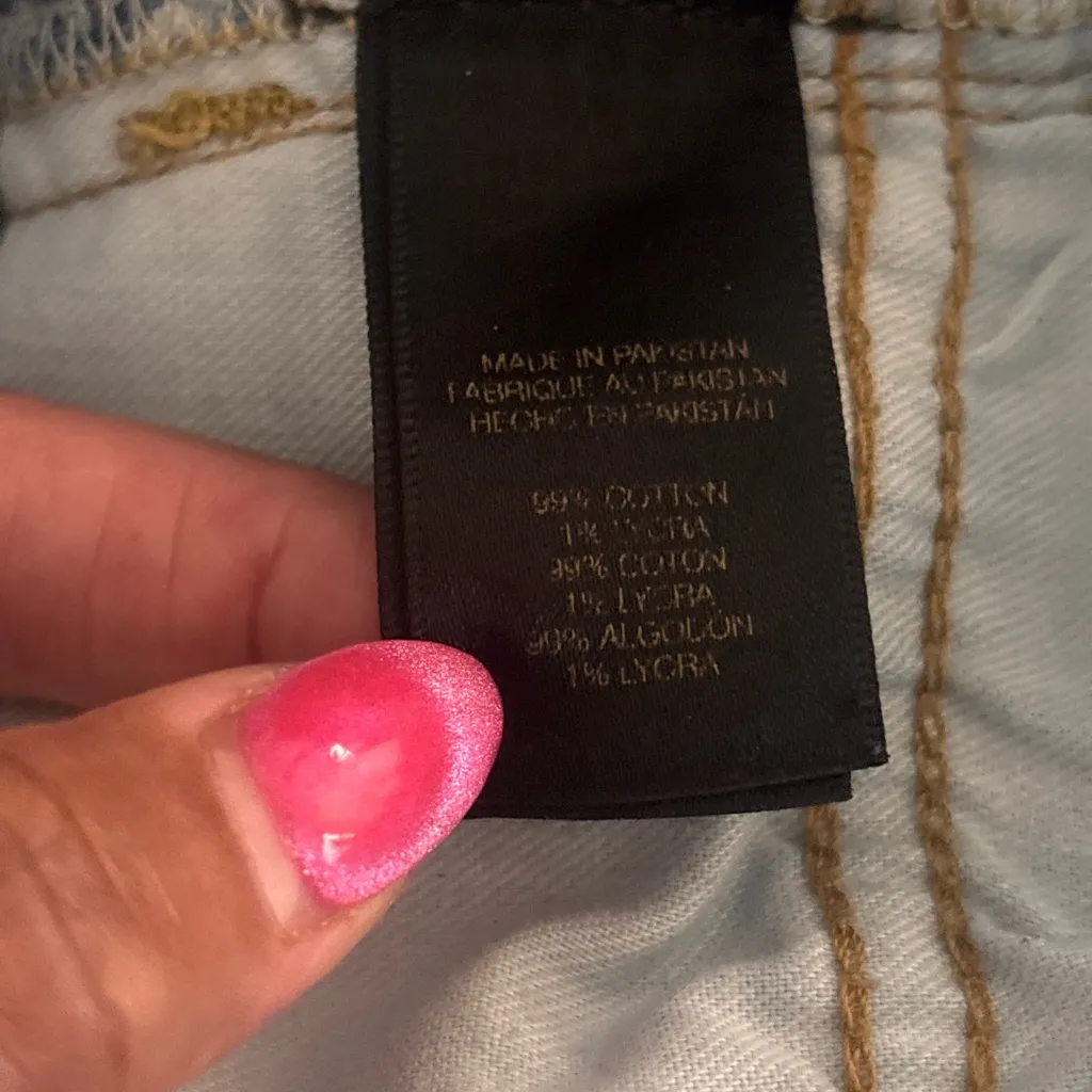 Frye Raw Hem Women’s Denim Jeans Sz 30 - Image 8