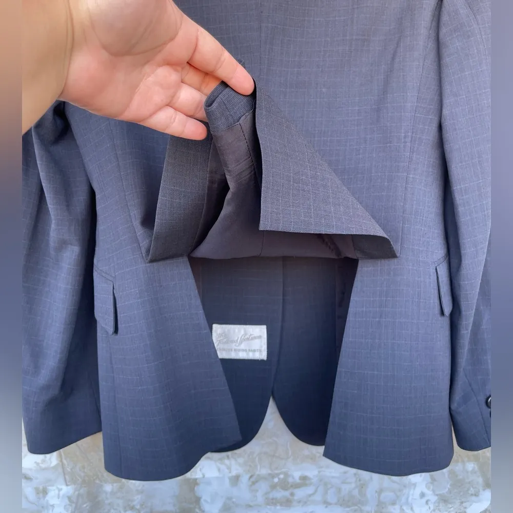 the tailored sportsman english riding habits blazer jacket size 4 L Gray - Image 7