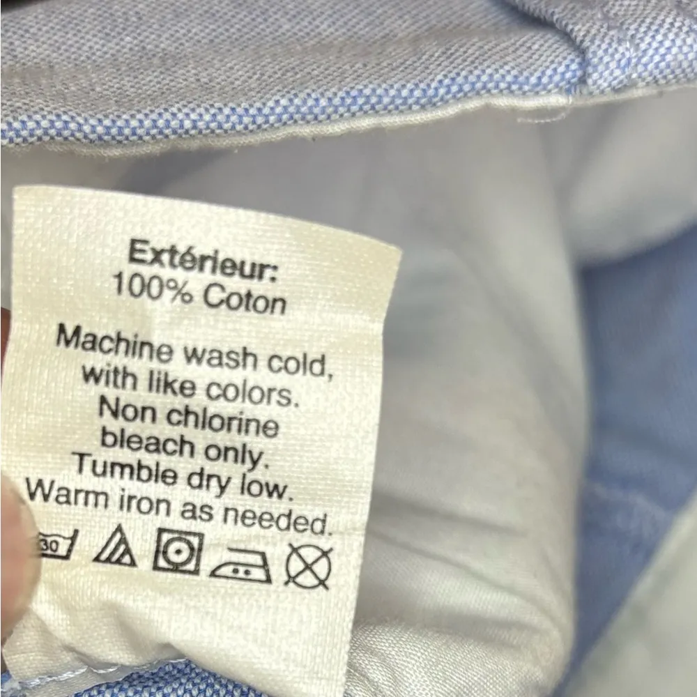 J. Crew Powdered Oxford City Fit Shorts 028 - Image 7