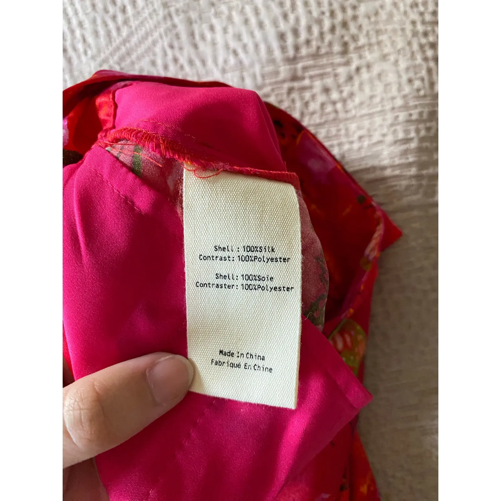 L'AGENCE Livvy Silk Butterfly Straight Leg Pants Size 0 NEW - Image 4