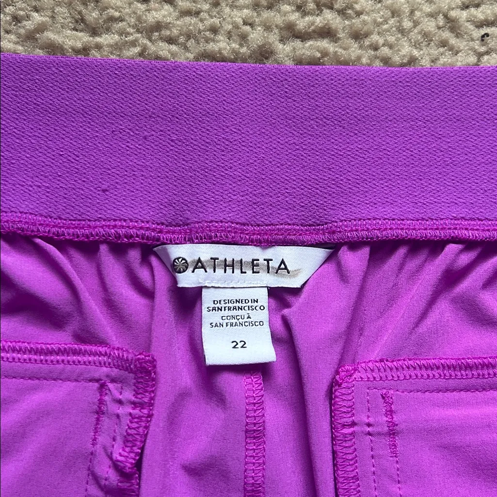 Athleta  Purple Vienna Slim Pant - Image 5