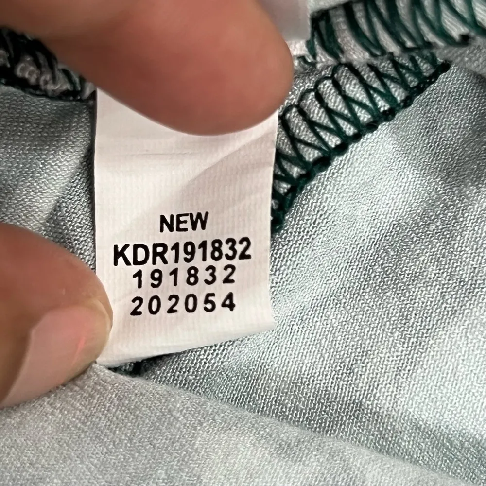 J.Jill Wearever Collection Floral Green T.Shirt Dress large Petite - Image 11