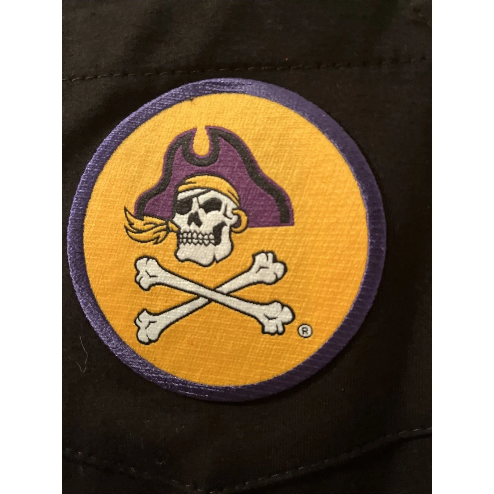 East Carolina University Pirates Women's Large Legging Pants School House Black - Image 9