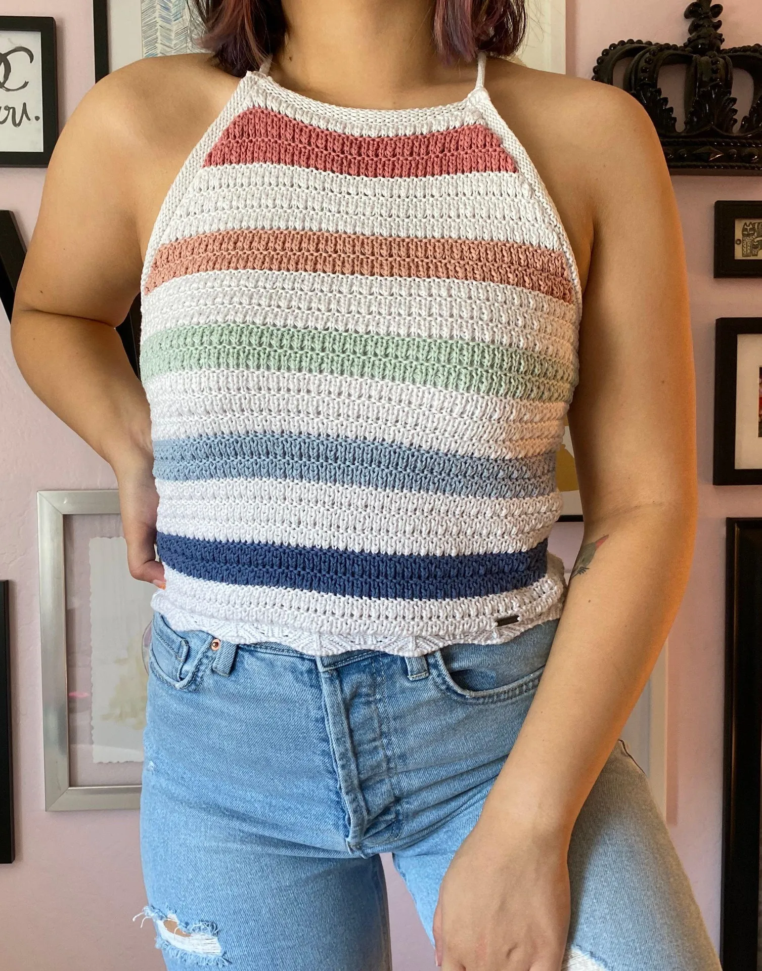 Hollister Crochet Top - Image 2