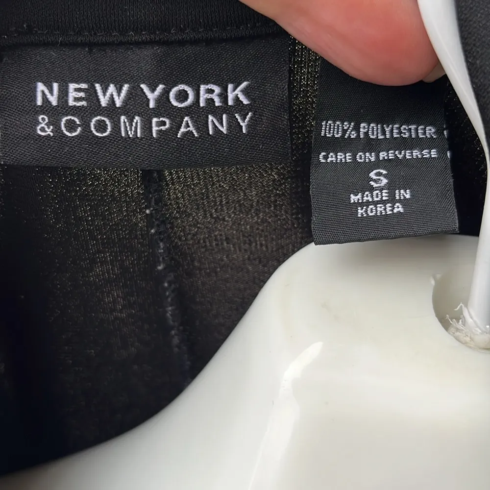 New York & Company maxi dress with slit Black - Image 3