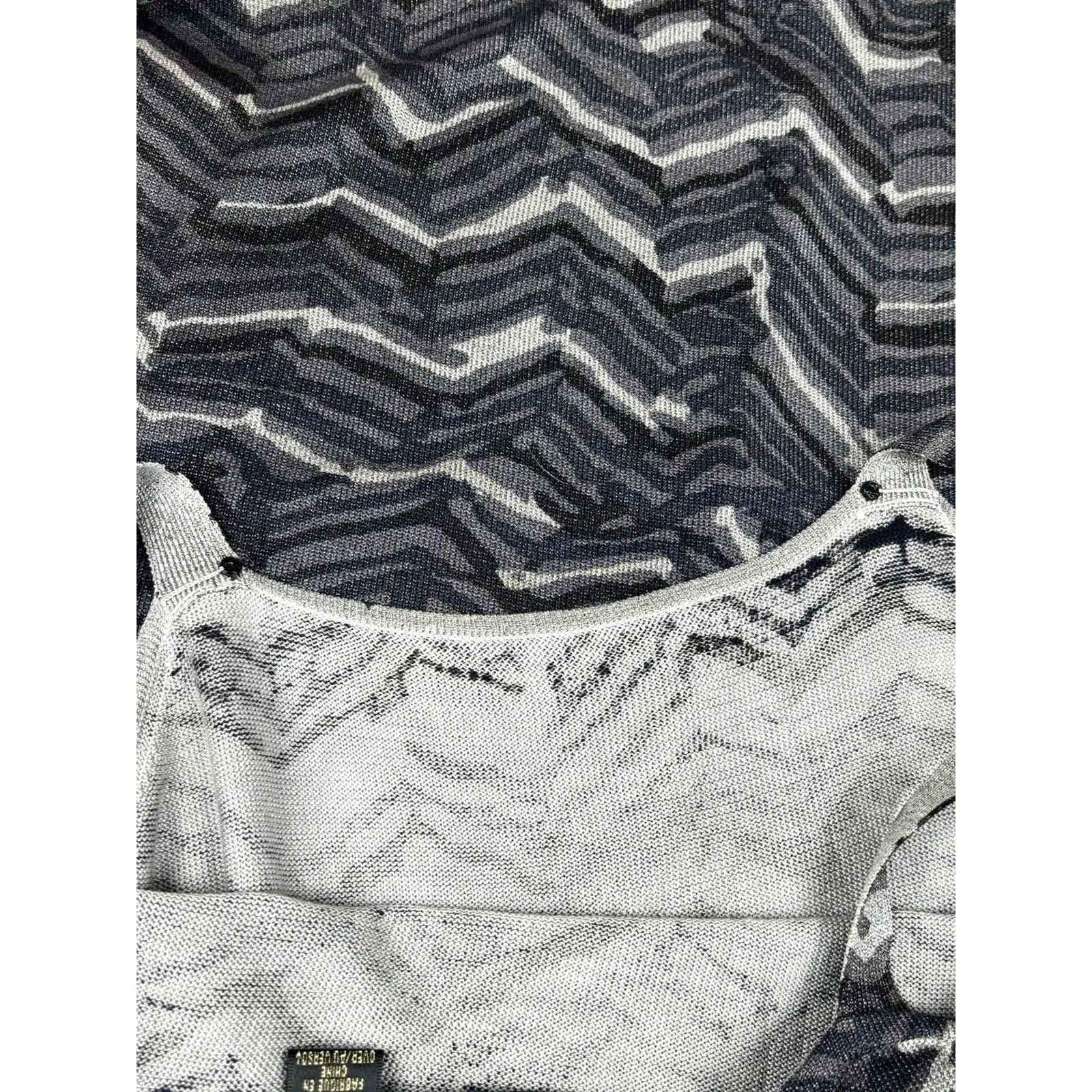 Women's Silk Whimsigoth Office Siren Cardigan Twinset Dana Buchman Size PM - Image 6