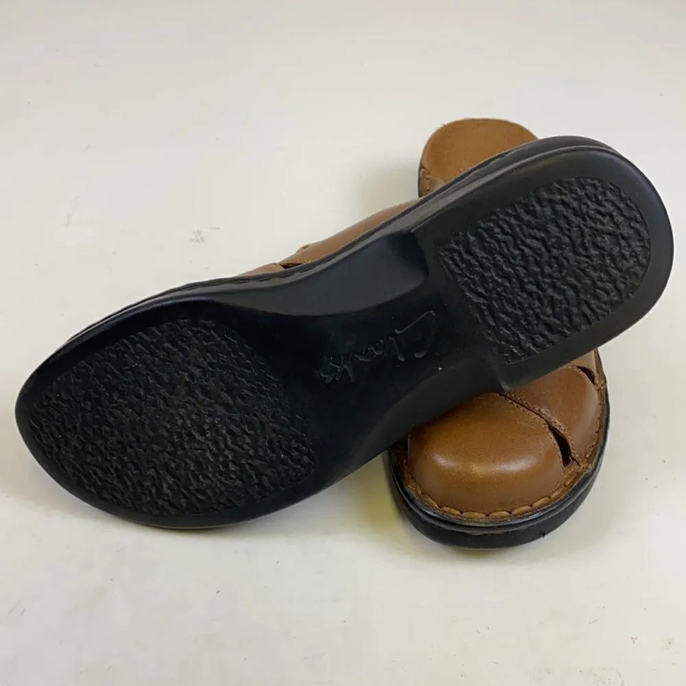 Clarks Structured size 6M mule sandals A3‎ - Image 7