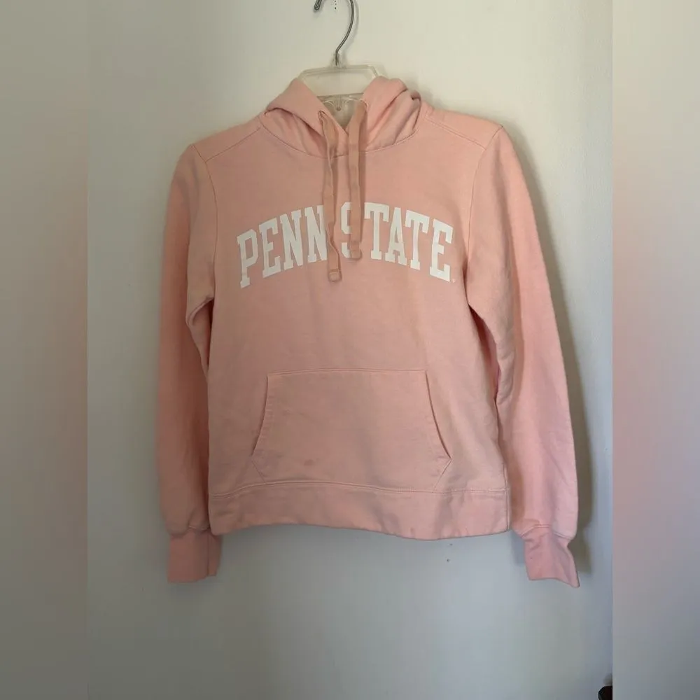 Redshirt Penn State pinky peach hoodie size S 50% cotton - Image 5