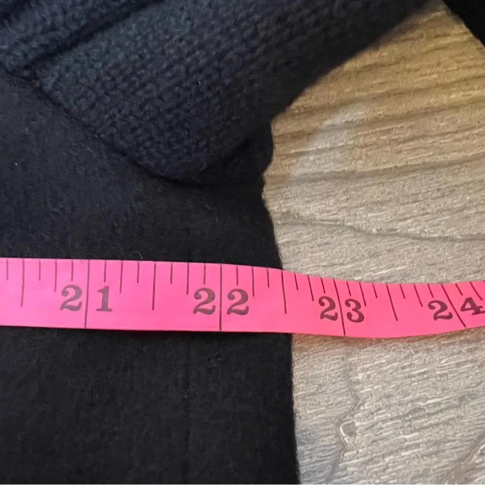 NWT MAX MARA Vignola Wool Cashmere Mini Dress black sz M - Image 6