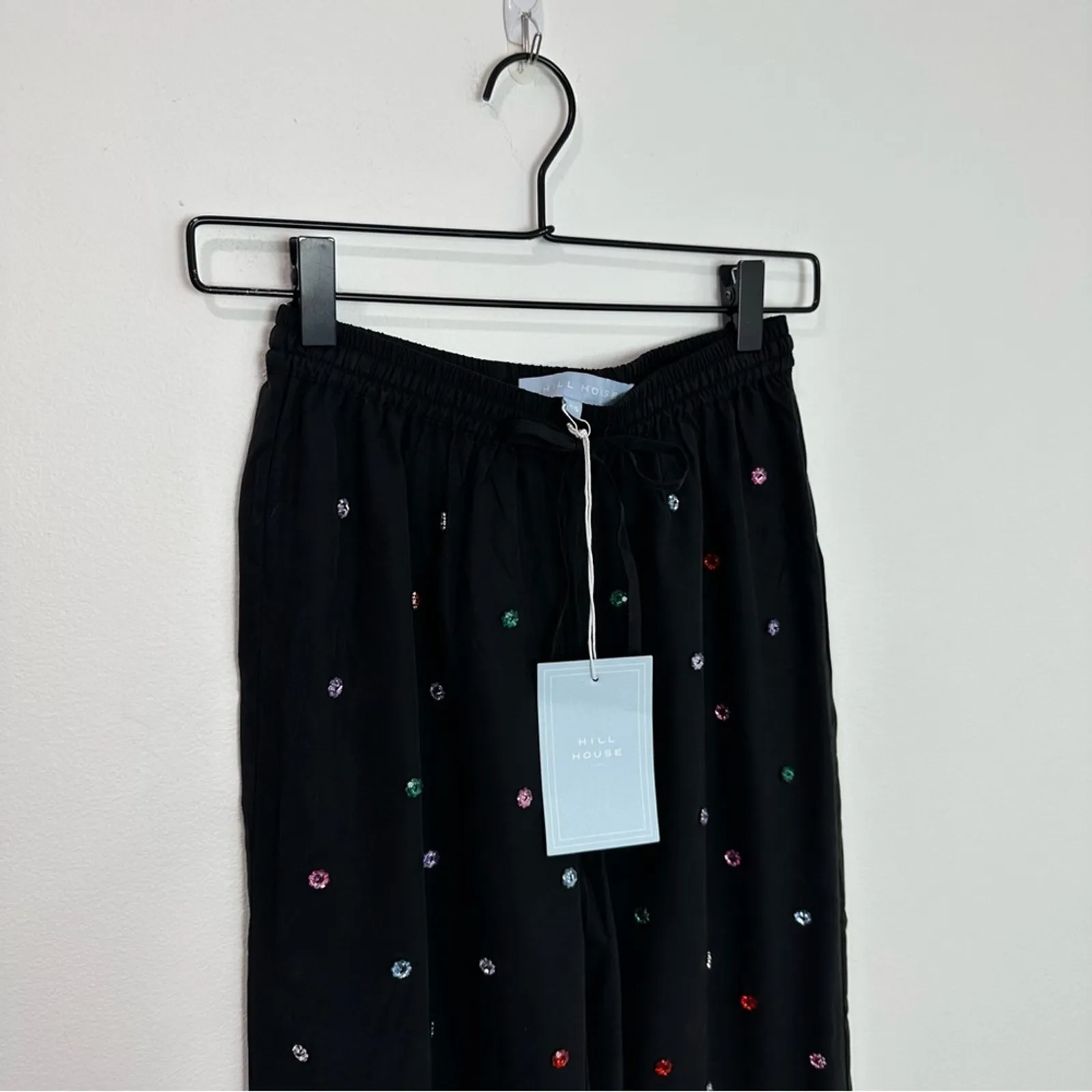 Hill House The Jewel Jammie Pant Black NWT size XS - Image 4