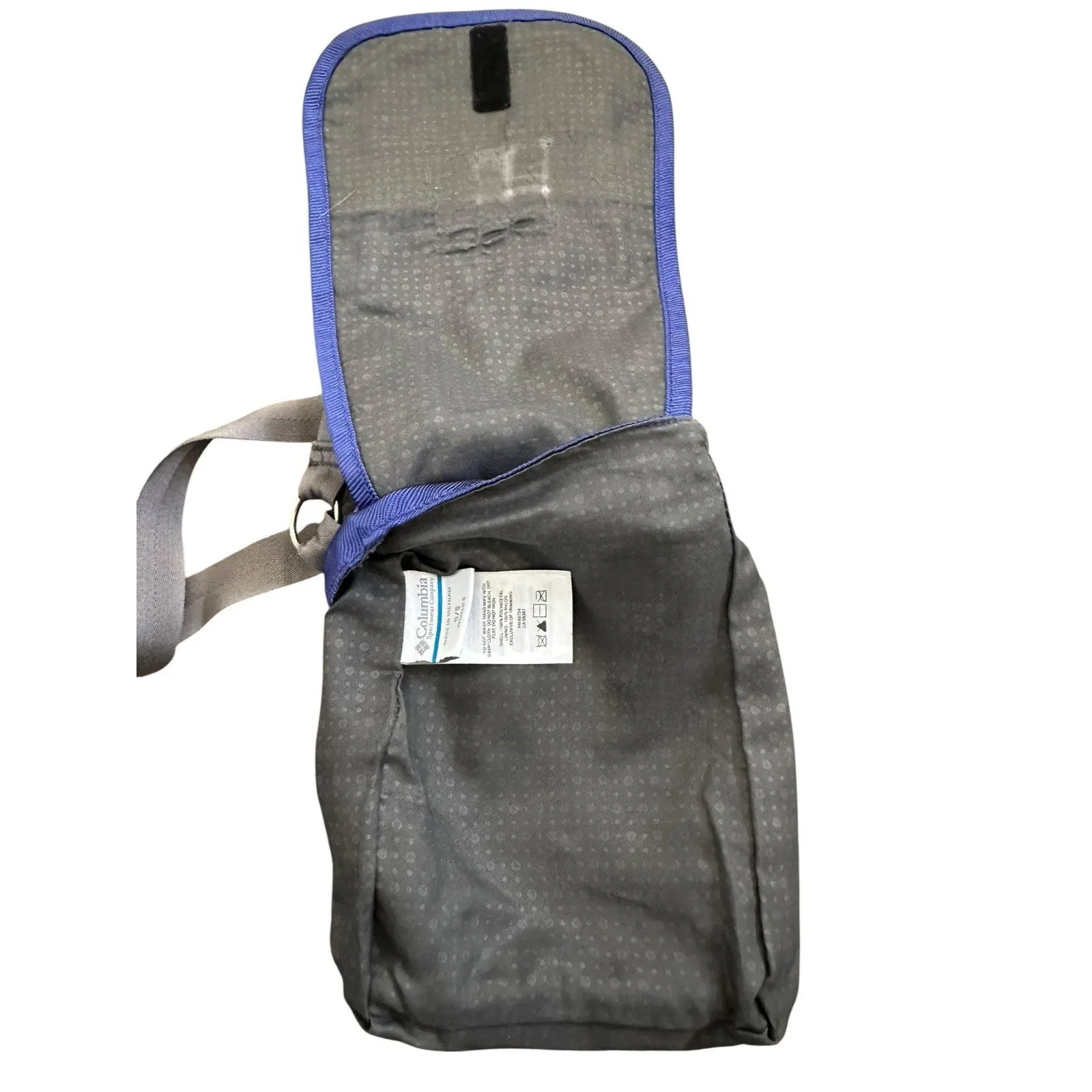 Columbia Azza nylon messenger bag travel Crossbody hiking purse Color Blue - Image 4