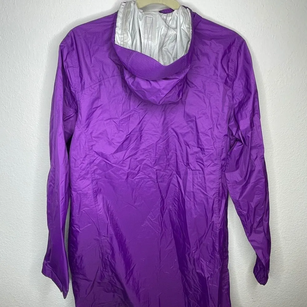 L.L. Bean Rain Coat Purple‎ Purple Size M - Image 4