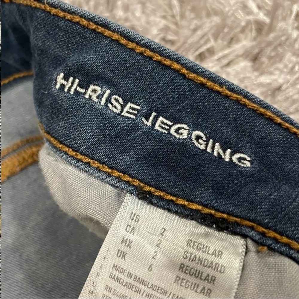 American Eagle Super Stretch Hi Rise Jeggings Size 2 - Image 5