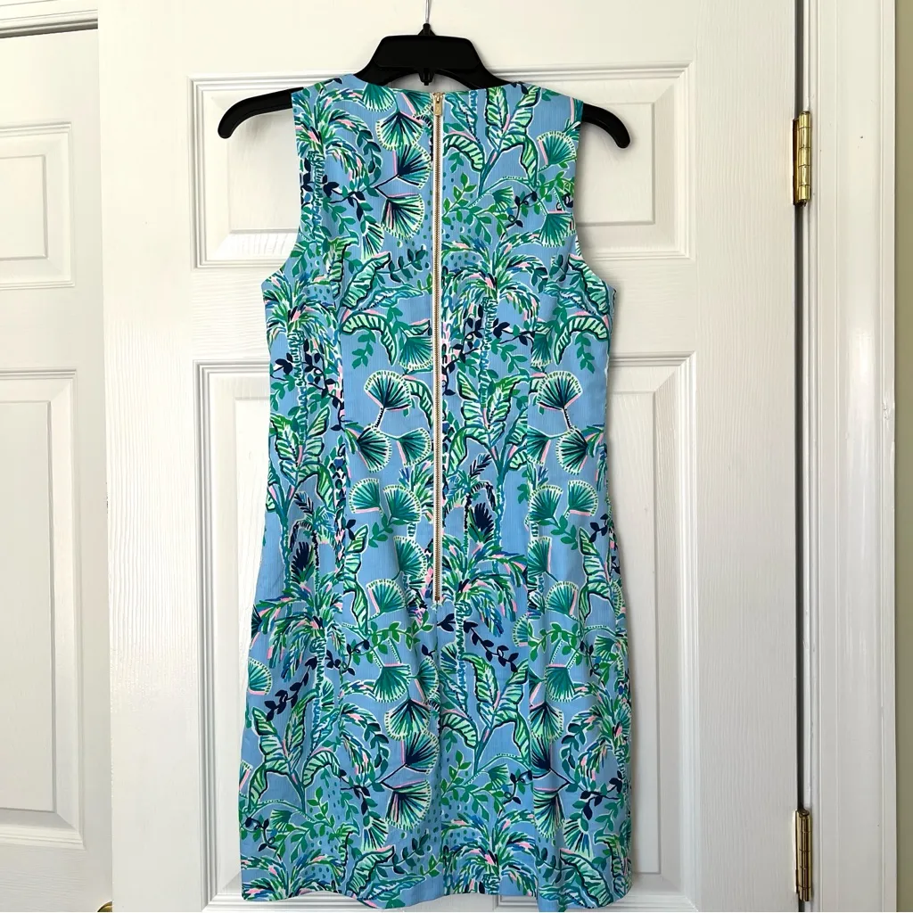 LILLY PULITZER Mila Shift Frenchie Blue size 2 - Image 13
