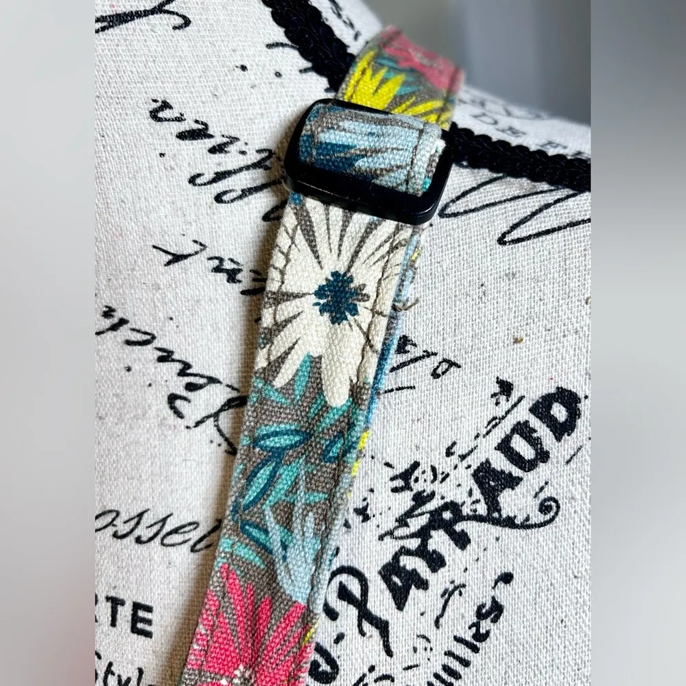 KAVU Keeper Floral Cotton Canvas Crossbody Bag With Adjustable Strap - Image 9