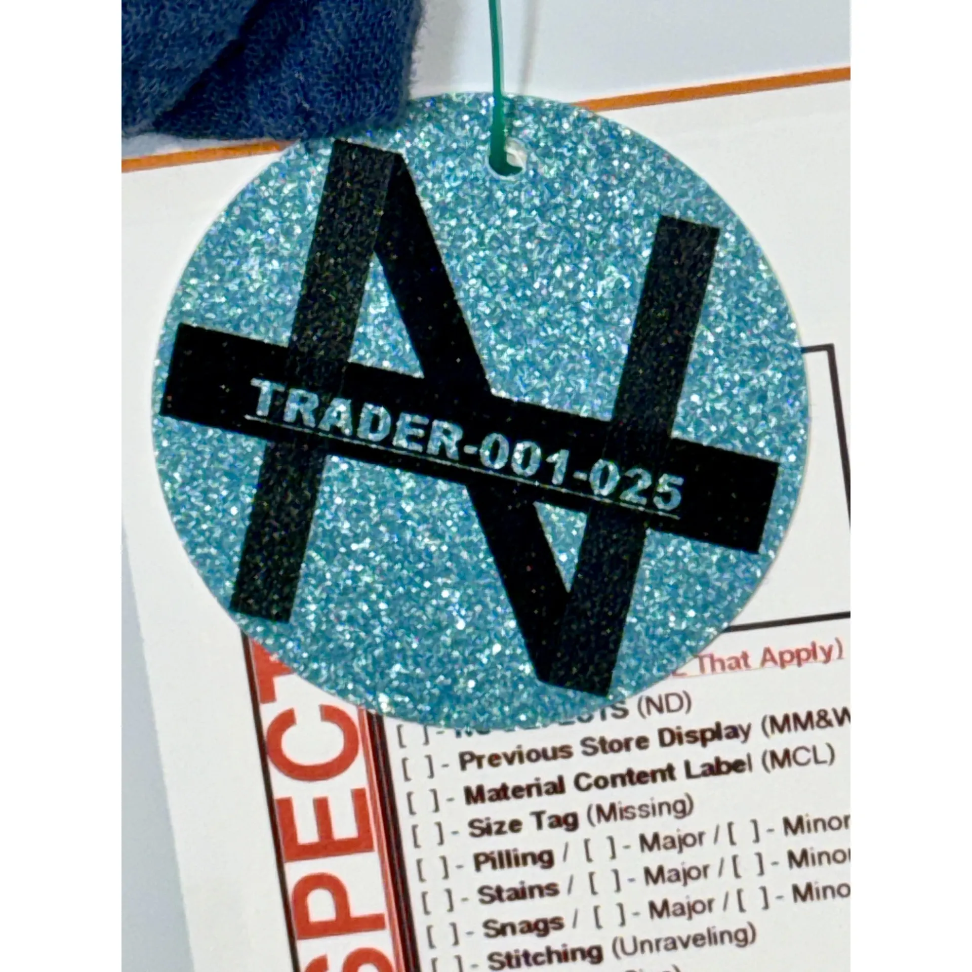 Abercrombie & Fitch Blue Cotton Embroidered Collared Short Sleeve Blouse Size S - Image 6