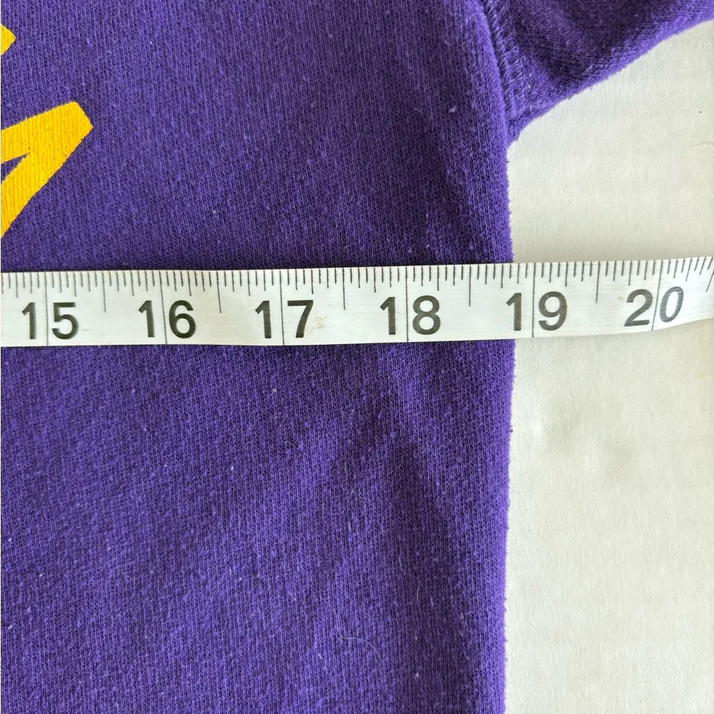 VTG VS PINK Minnesota Vikings sweatshirt Purple small oversized - Image 8